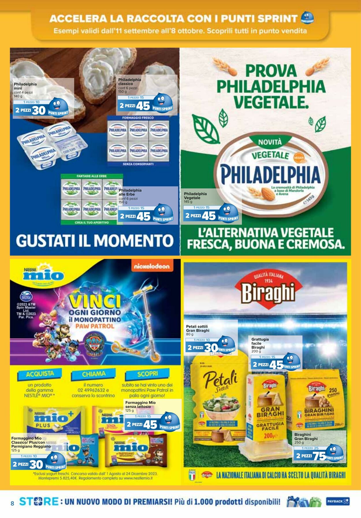 Volantino Carrefour 11.09.2023 - 08.10.2023