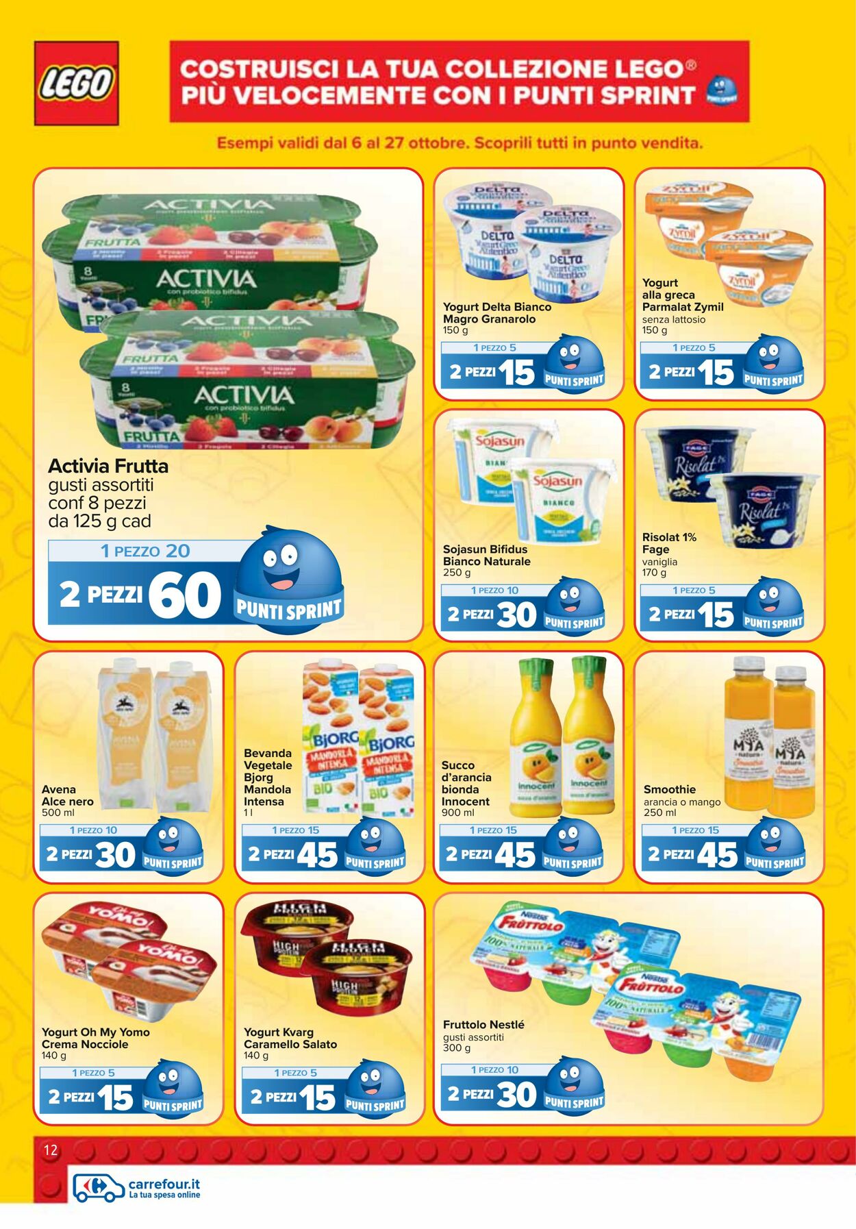 Volantino Carrefour 06.10.2022 - 27.10.2022