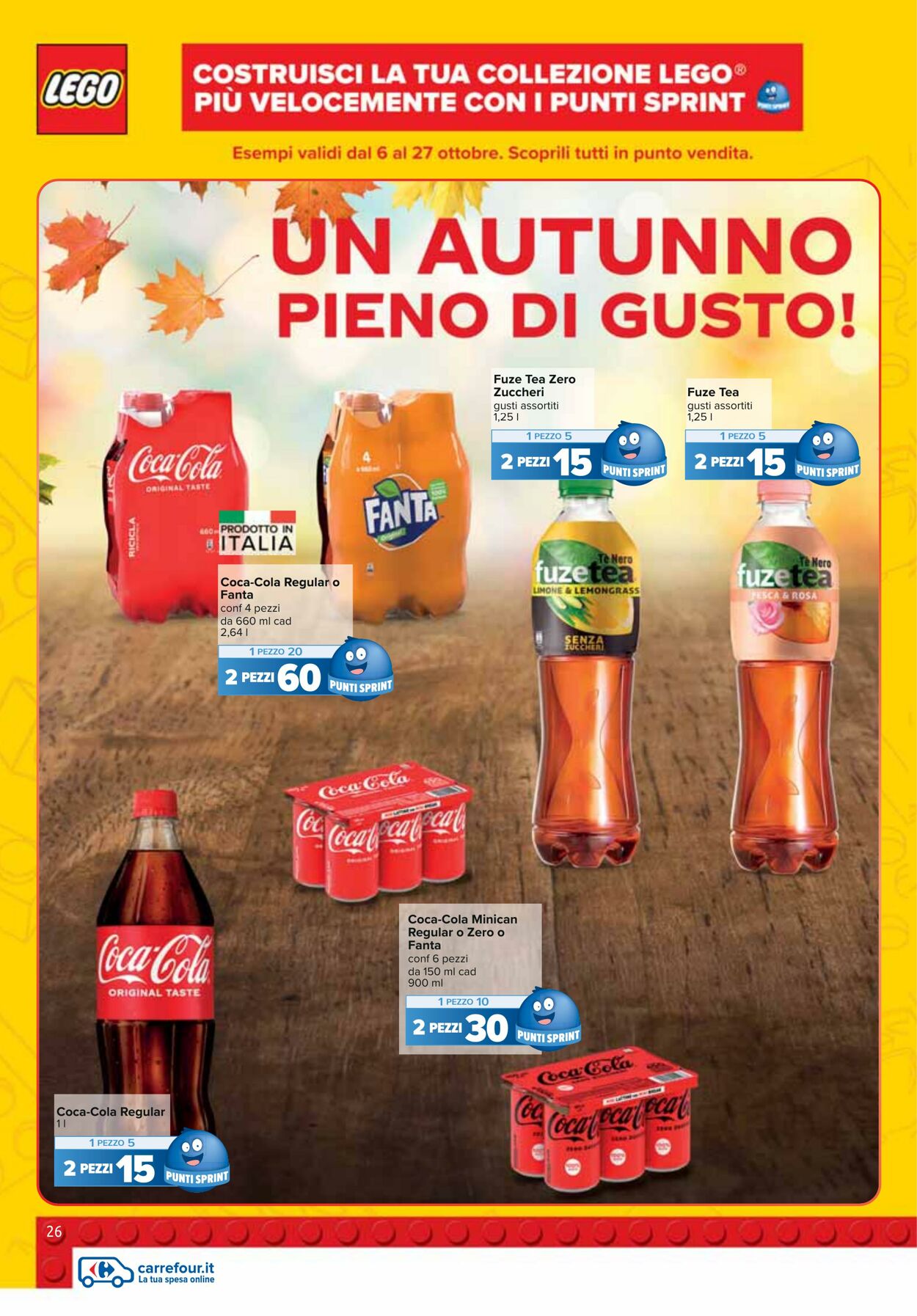 Volantino Carrefour 06.10.2022 - 27.10.2022