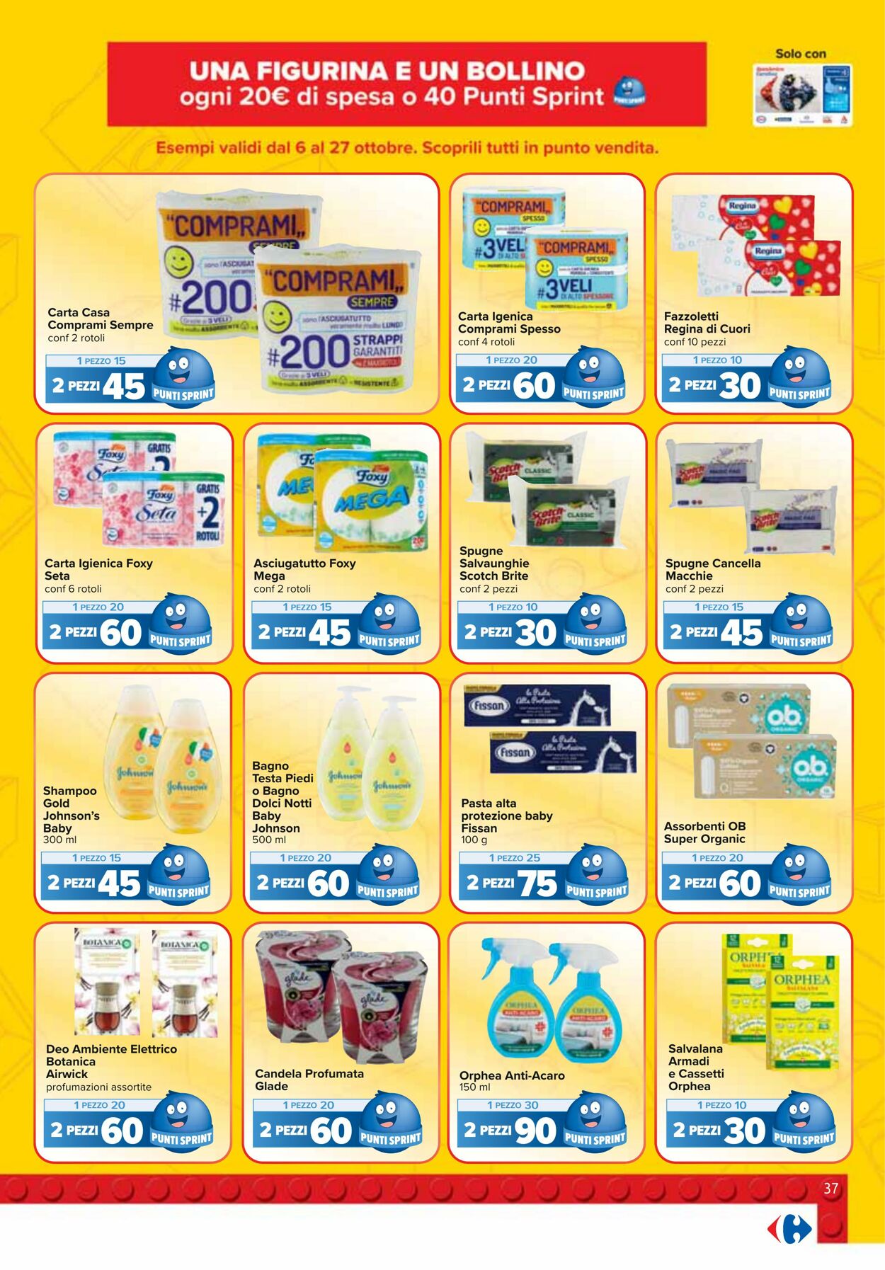 Volantino Carrefour 06.10.2022 - 27.10.2022