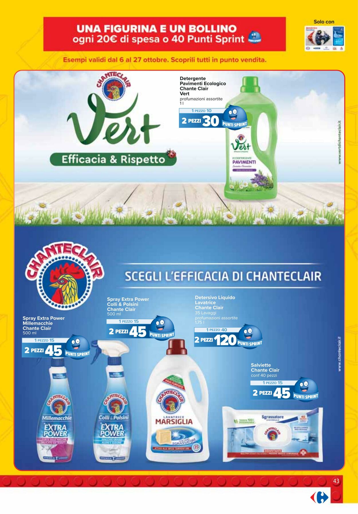 Volantino Carrefour 06.10.2022 - 27.10.2022