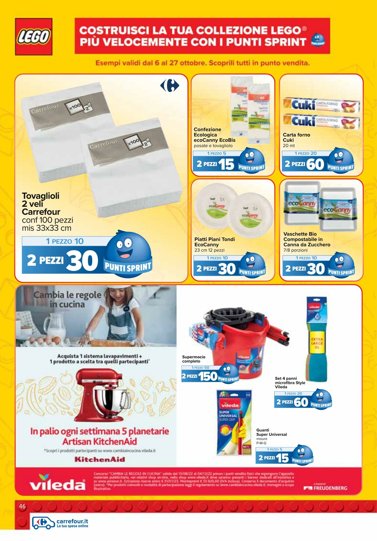 Volantino Carrefour 06.10.2022 - 27.10.2022