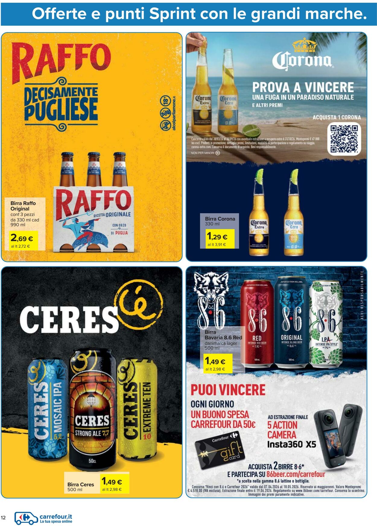 Volantino Carrefour 07.04.2026 - 20.04.2026