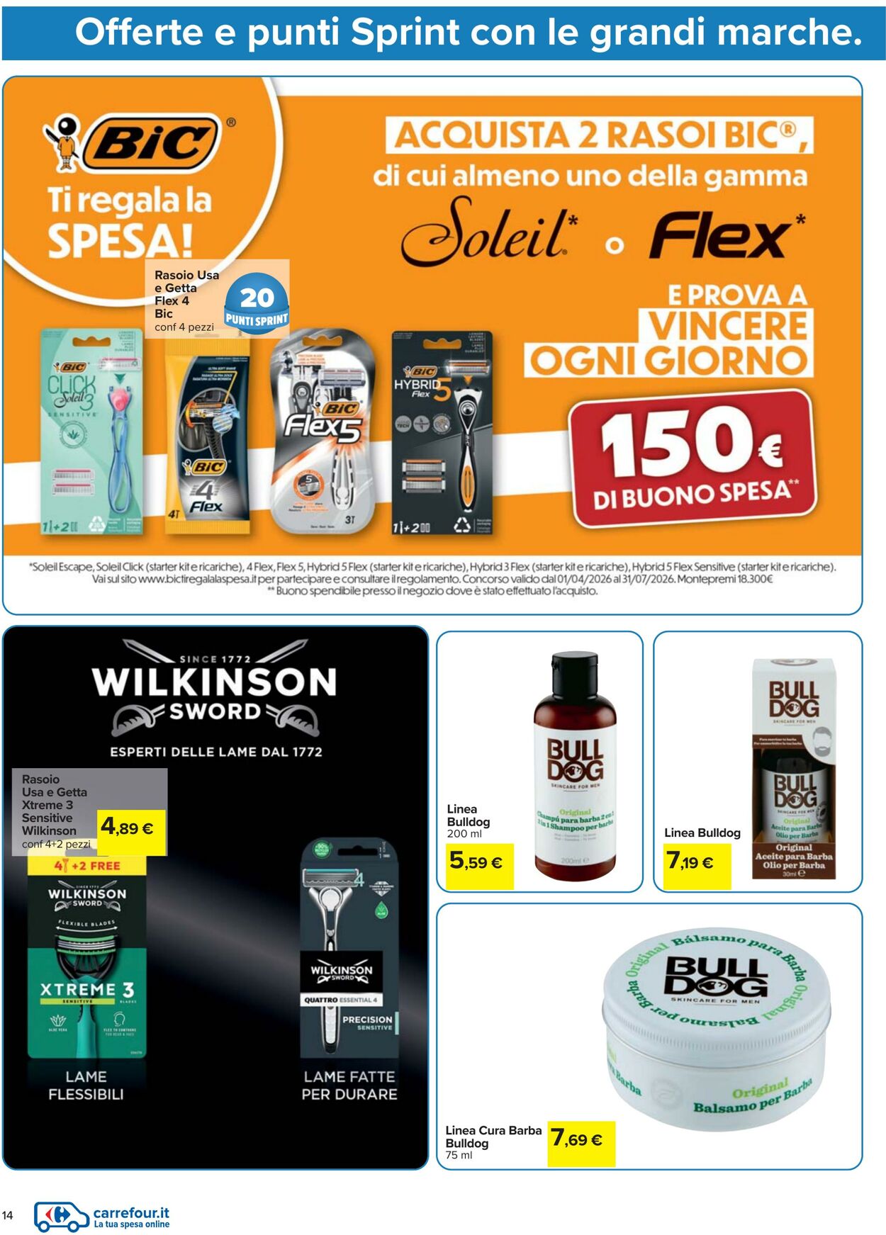 Volantino Carrefour 07.04.2026 - 20.04.2026