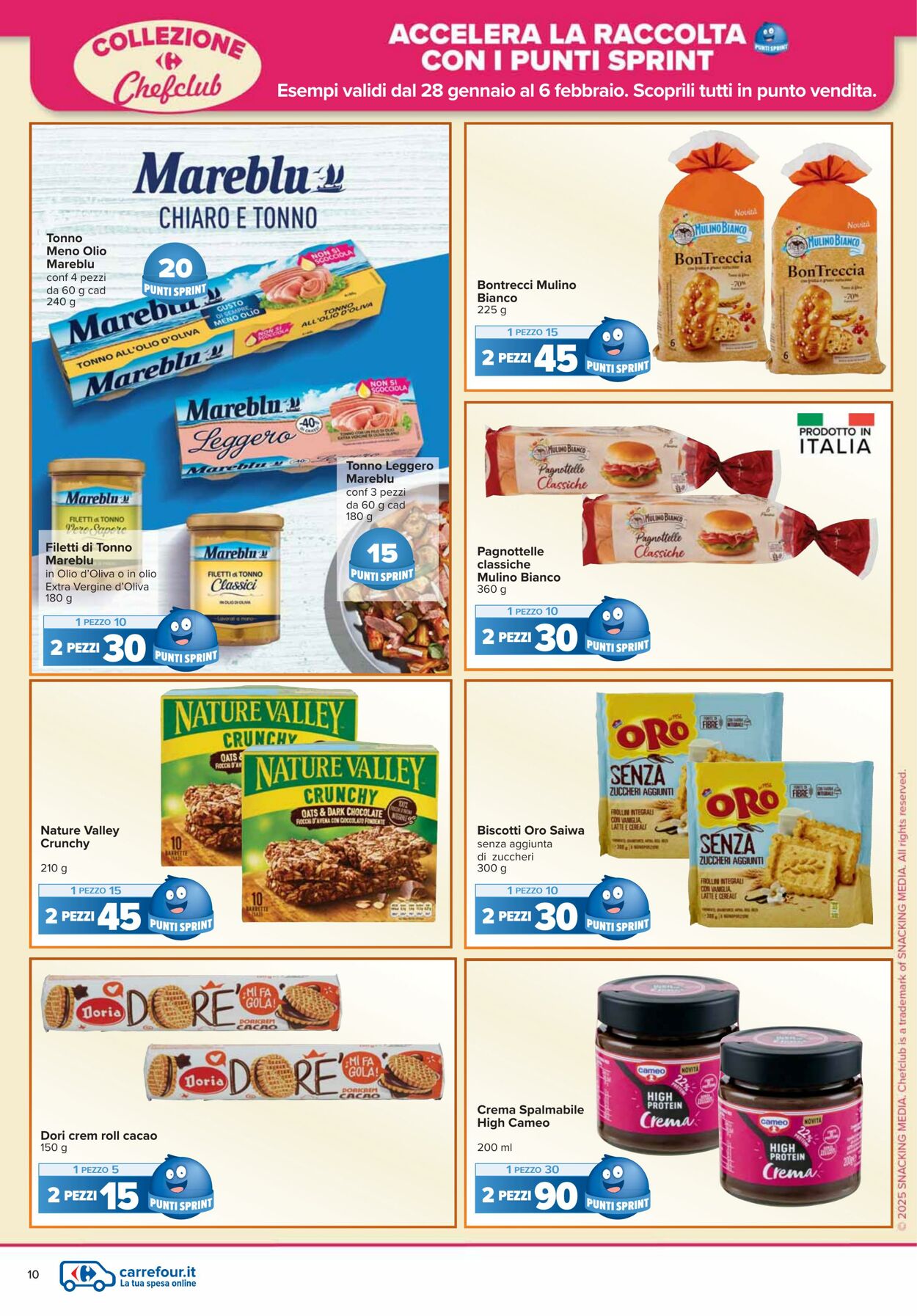 Volantino Carrefour 28.01.2025 - 06.02.2025