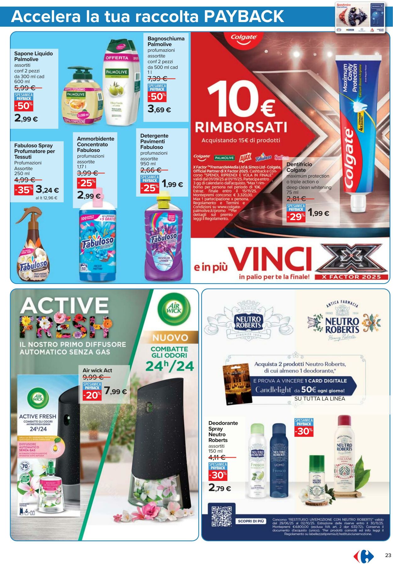 Volantino Carrefour 15.09.2025 - 25.09.2025