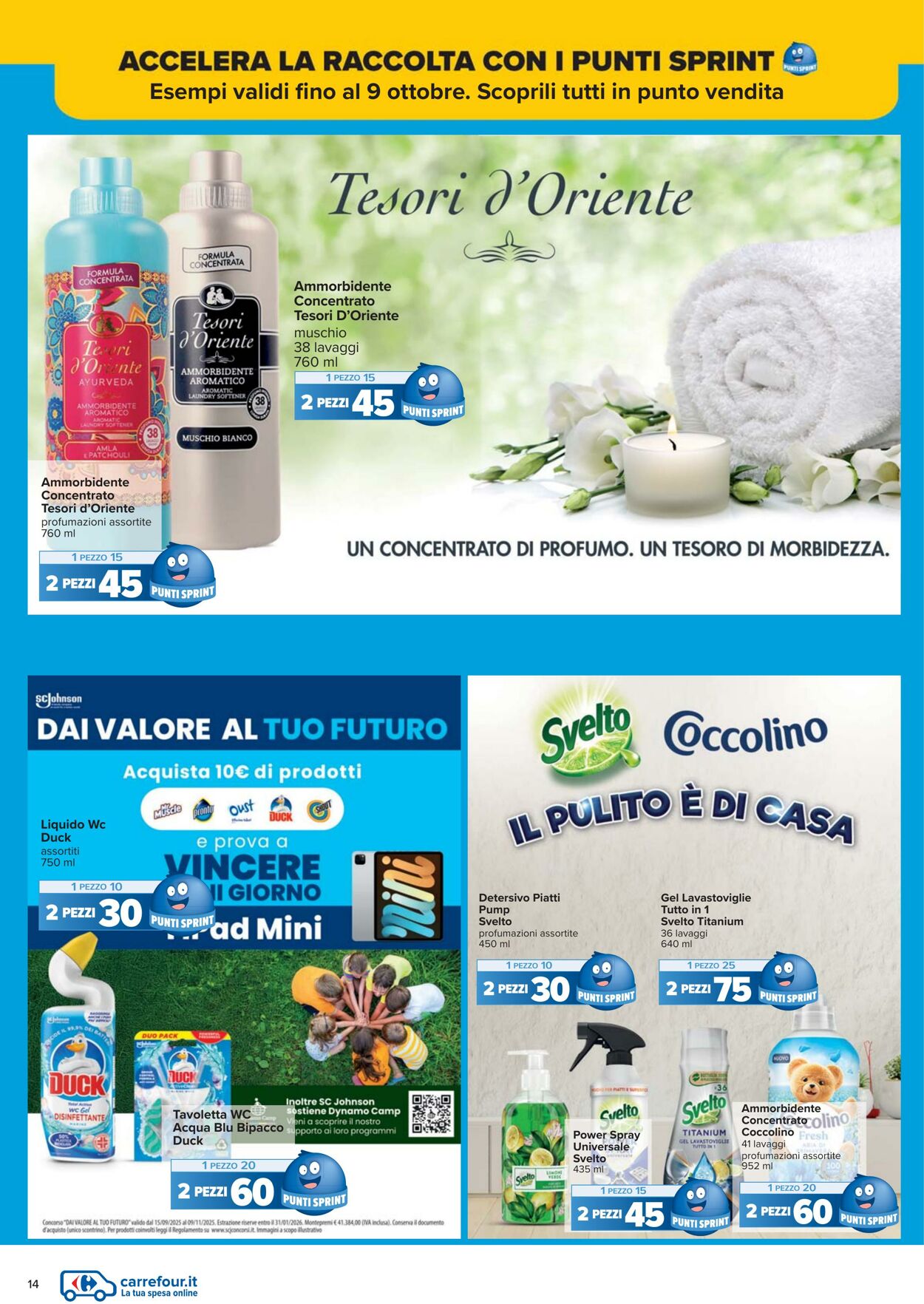 Volantino Carrefour 15.09.2025 - 25.09.2025