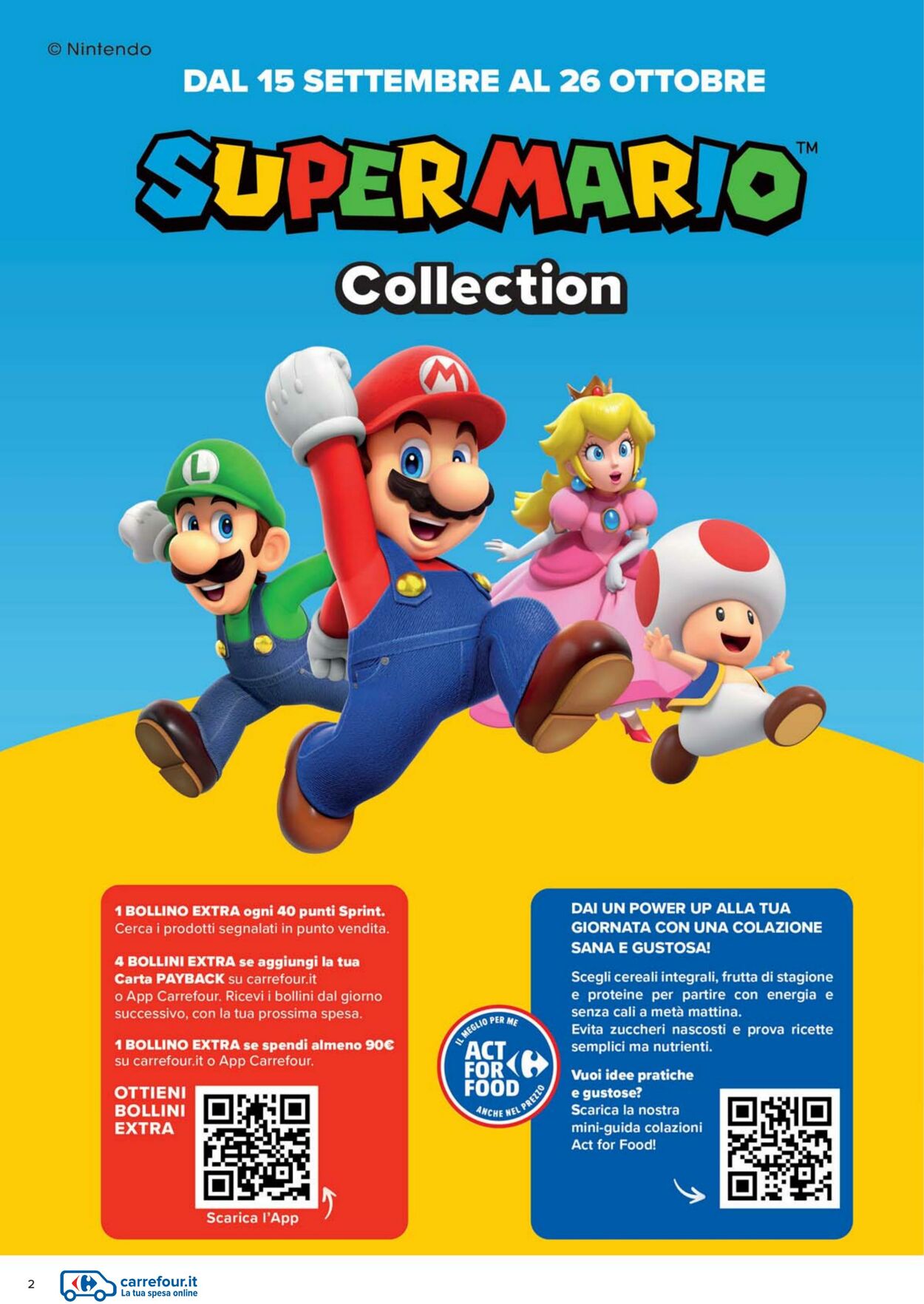 Volantino Carrefour 15.09.2025 - 25.09.2025