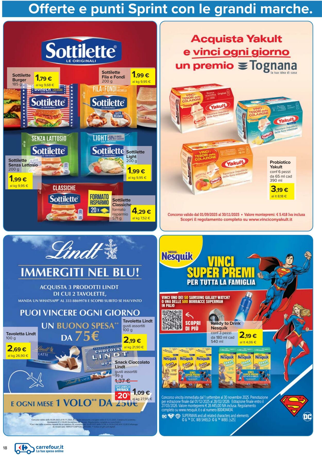 Volantino Carrefour 15.09.2025 - 25.09.2025