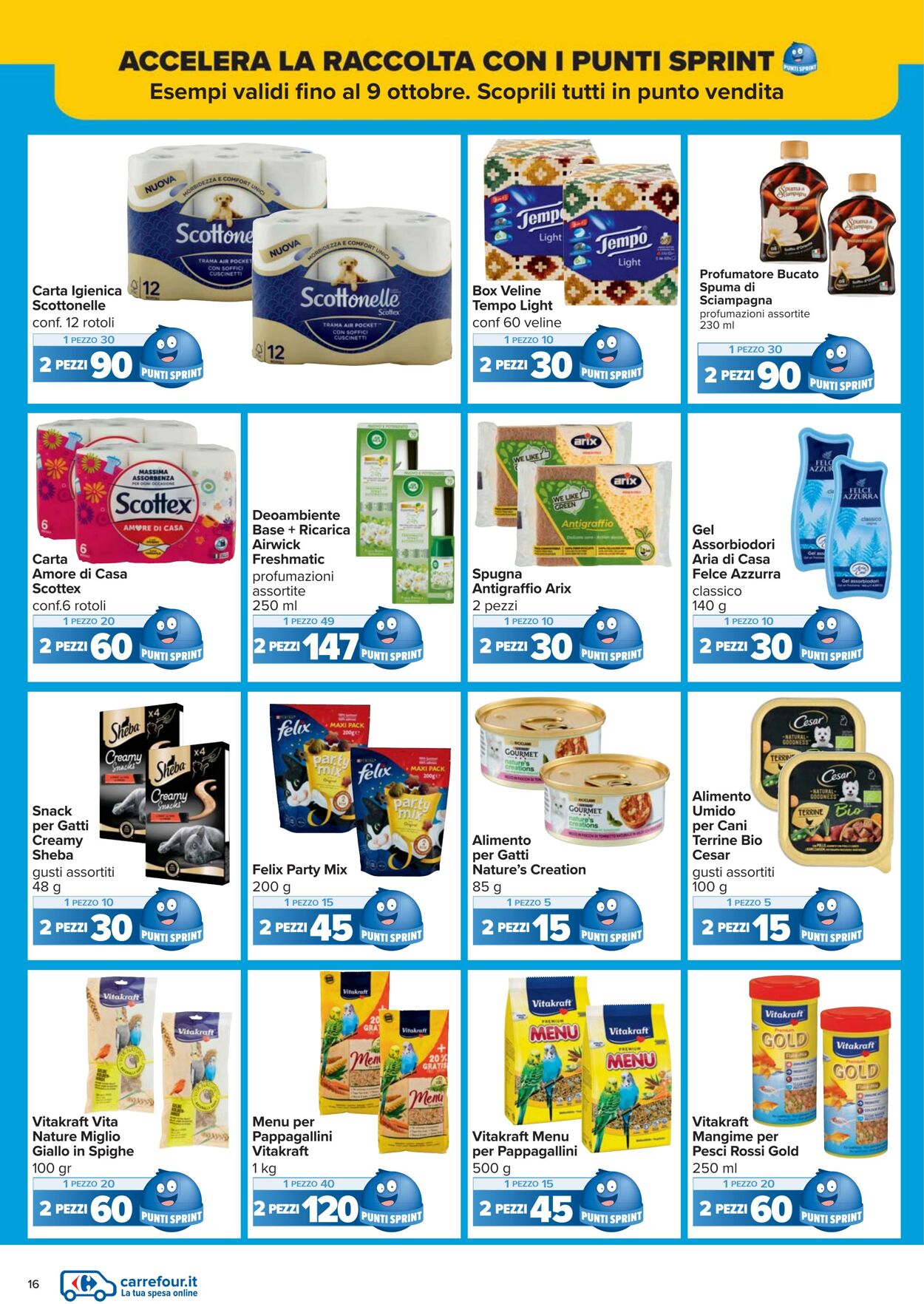 Volantino Carrefour 15.09.2025 - 25.09.2025