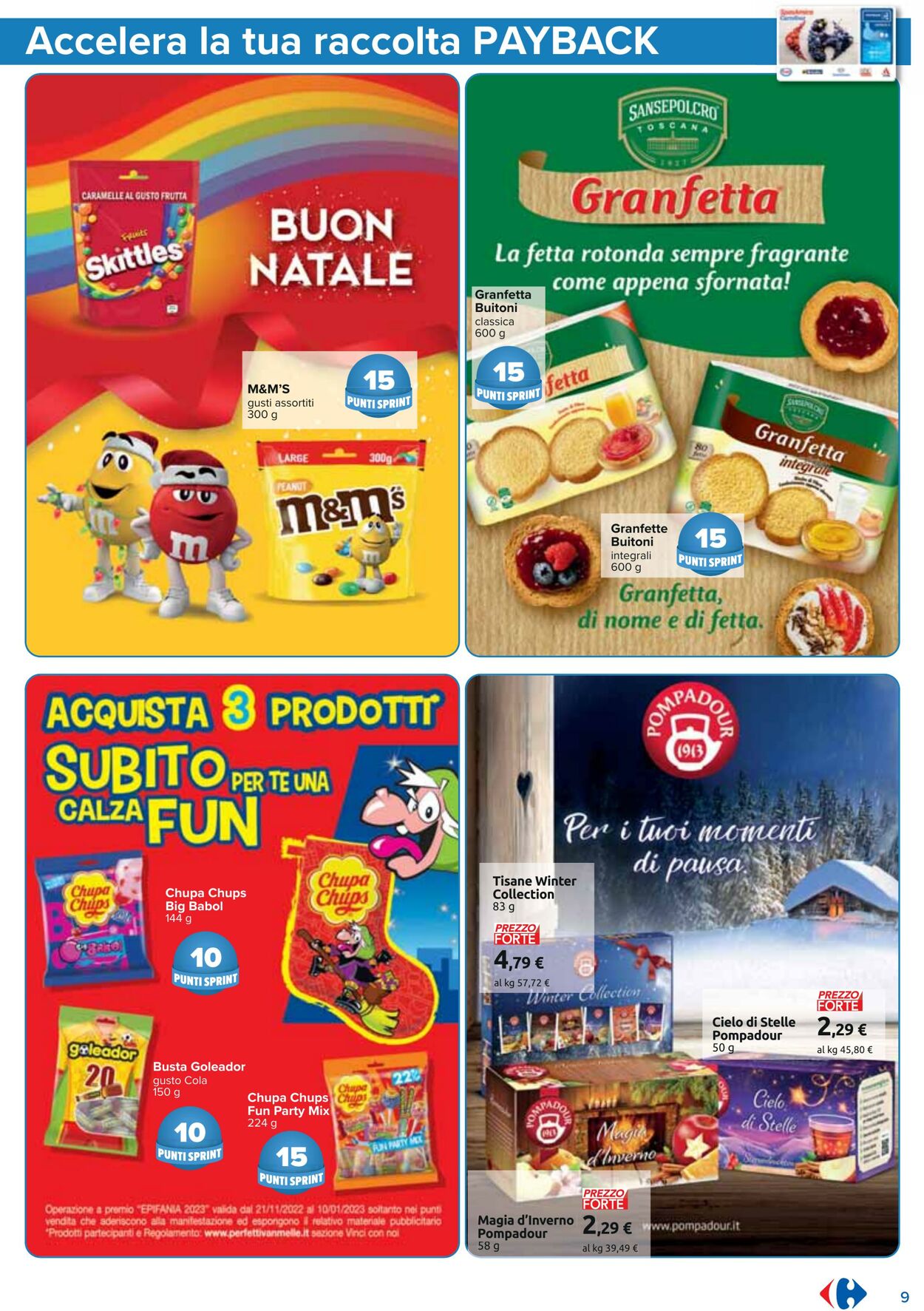 Volantino Carrefour 01.12.2022 - 30.12.2022