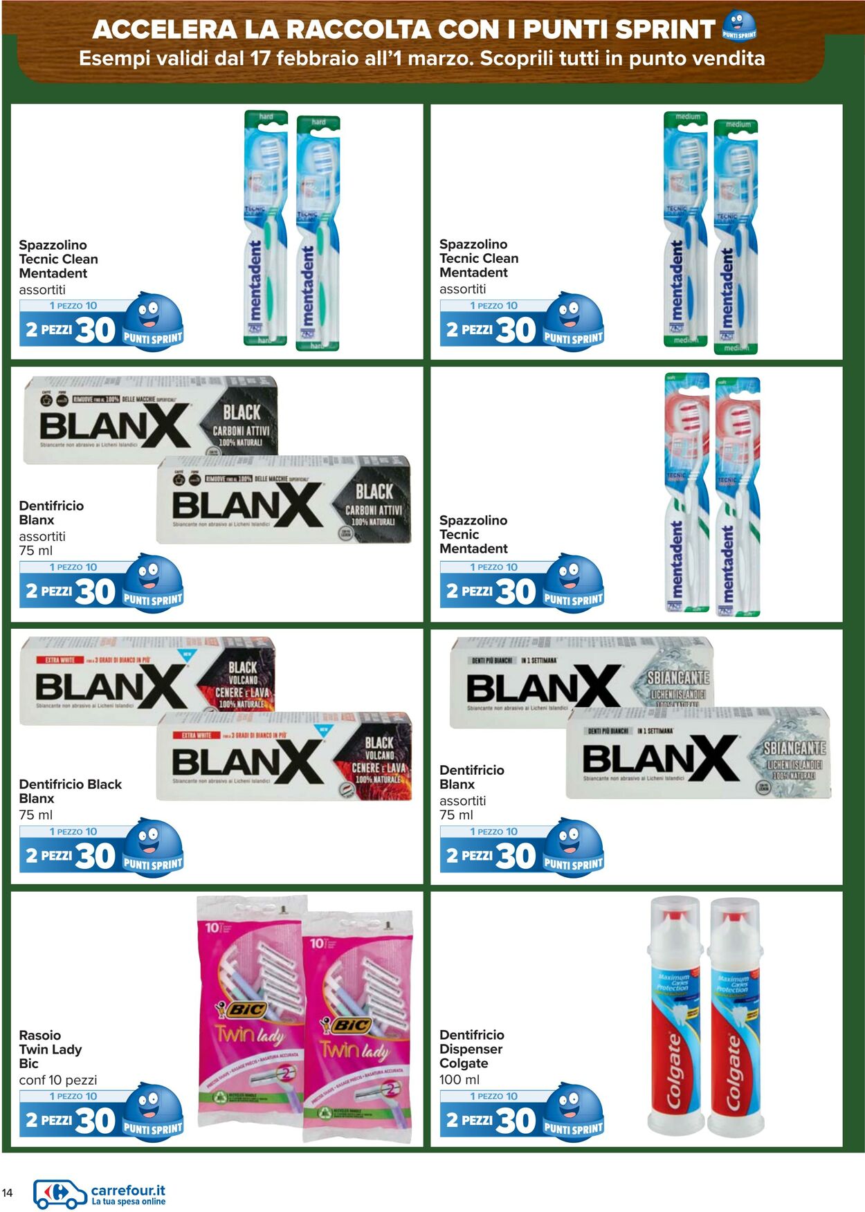 Volantino Carrefour 17.02.2026 - 01.03.2026