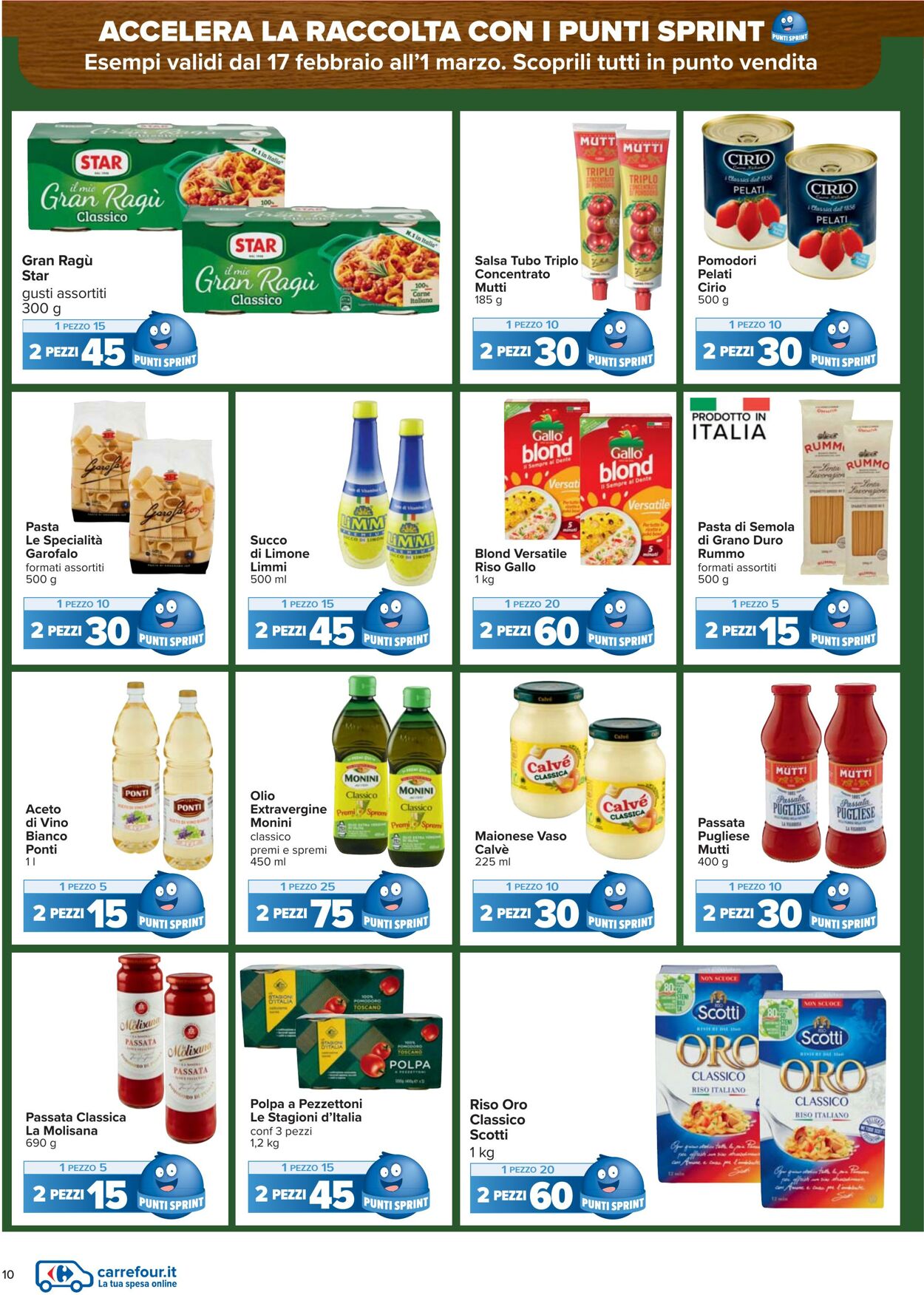 Volantino Carrefour 17.02.2026 - 01.03.2026