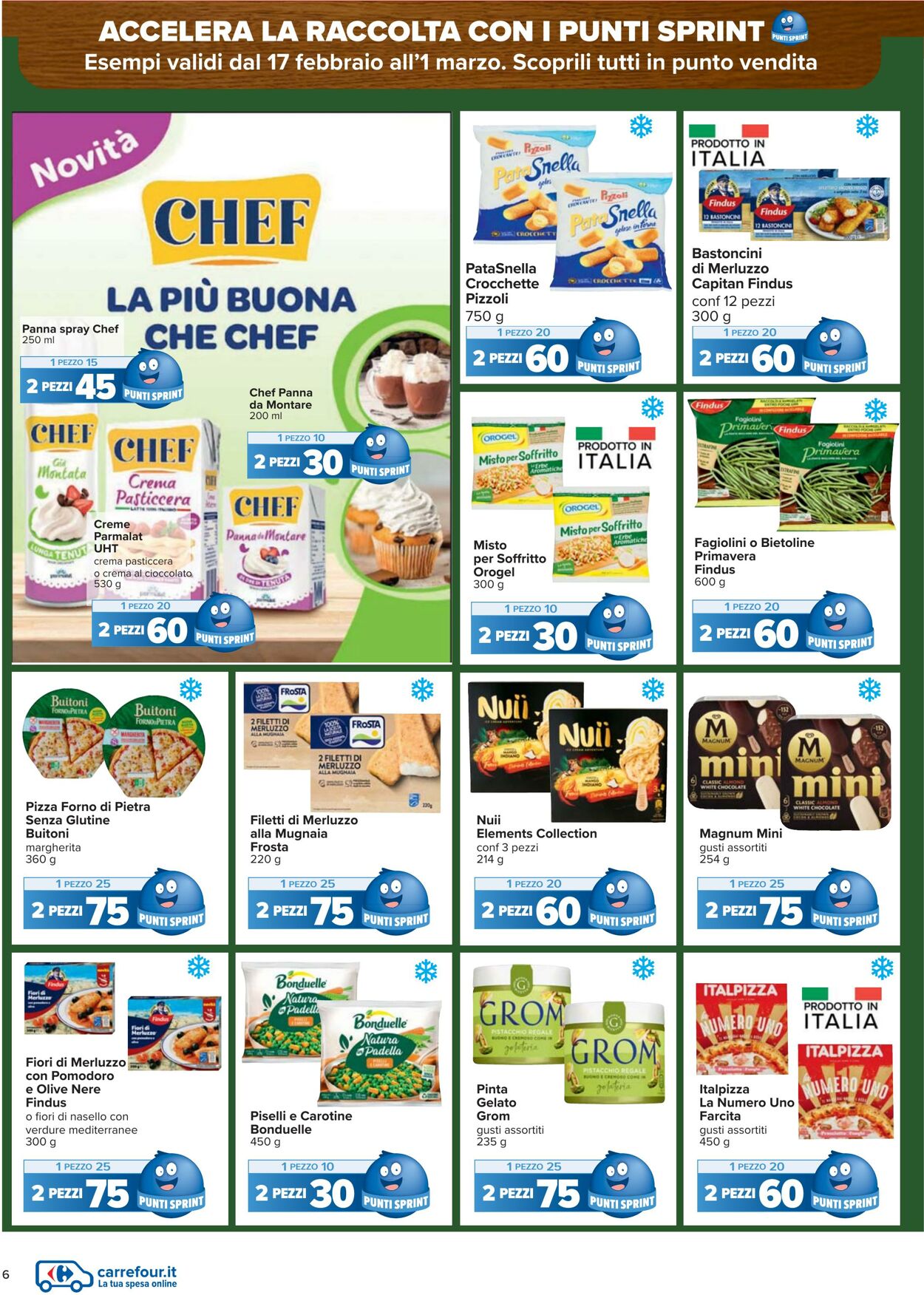Volantino Carrefour 17.02.2026 - 01.03.2026