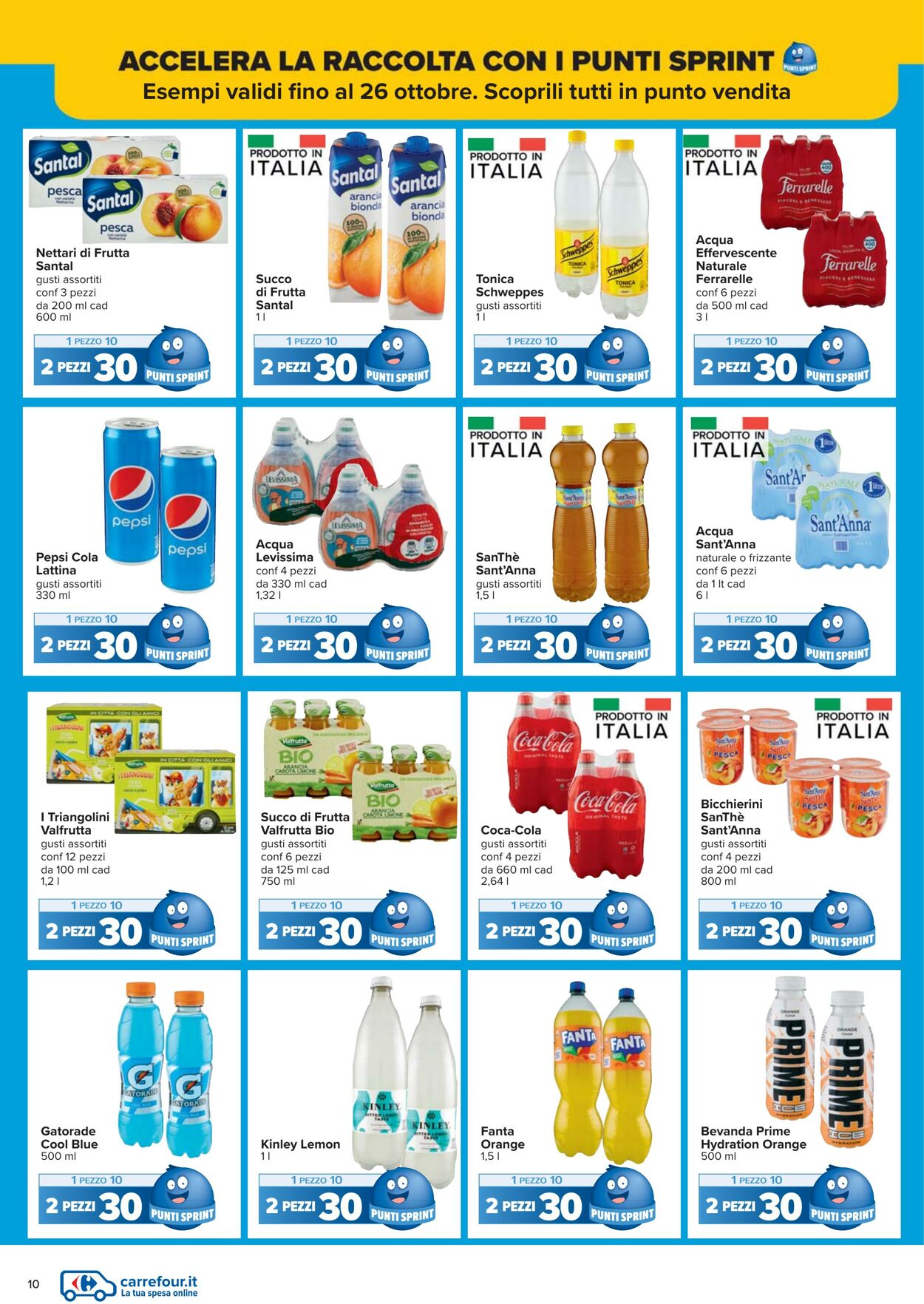 Volantino Carrefour 10.10.2025 - 26.10.2025