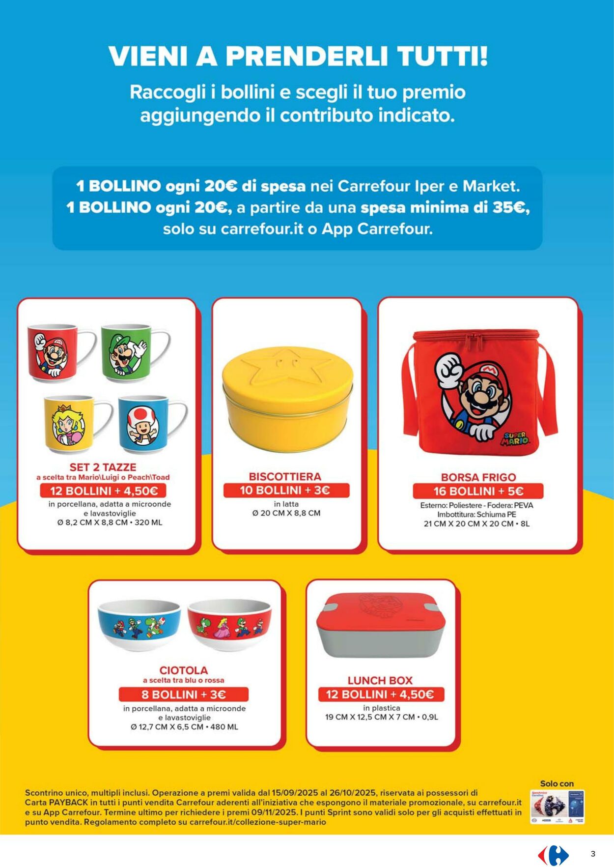 Volantino Carrefour 10.10.2025 - 26.10.2025
