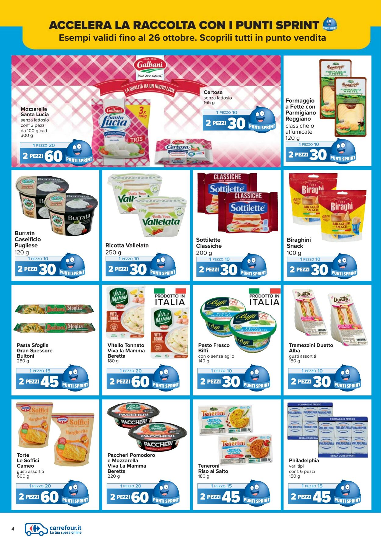 Volantino Carrefour 10.10.2025 - 26.10.2025