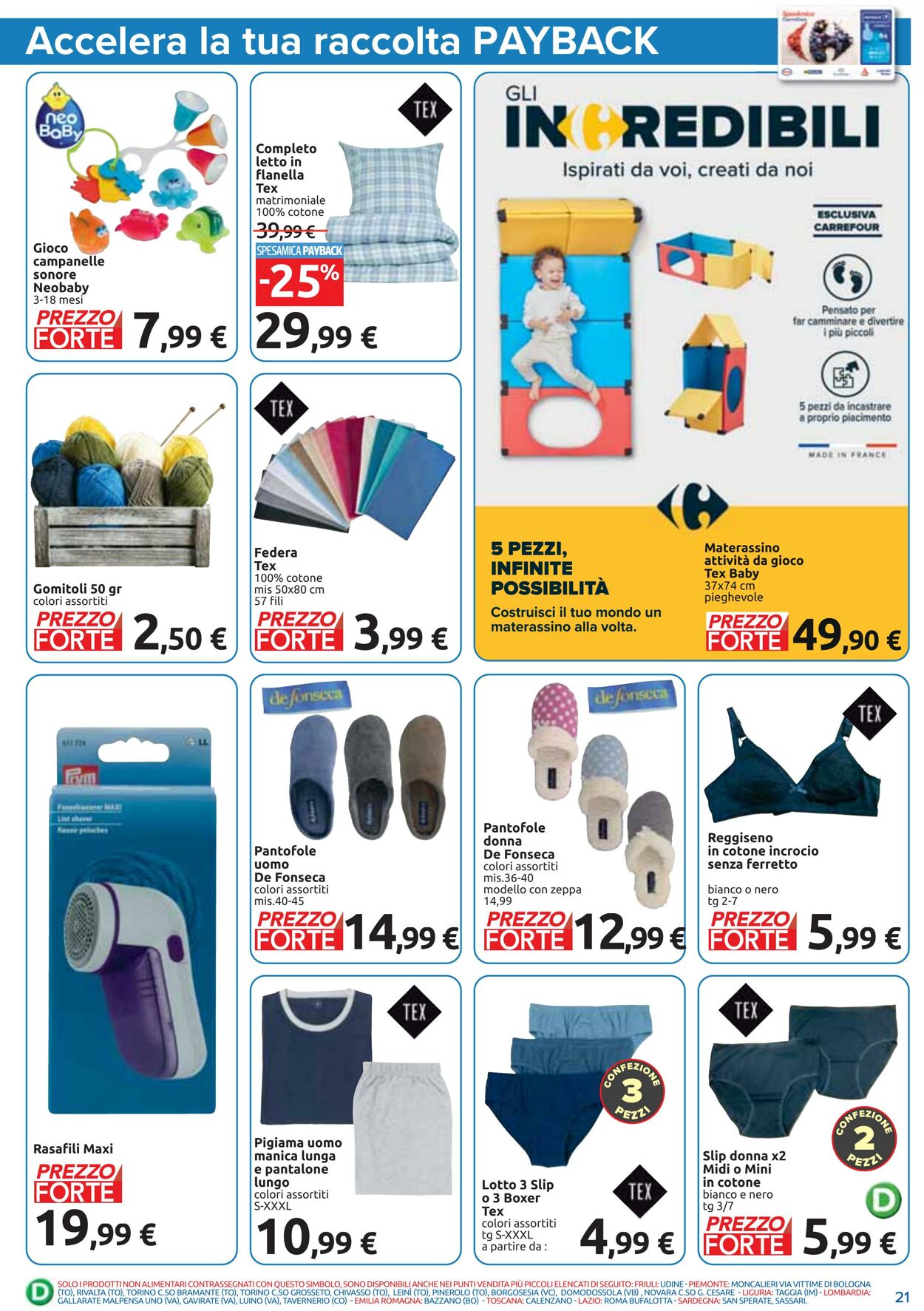 Volantino Carrefour 30.10.2023 - 29.11.2023