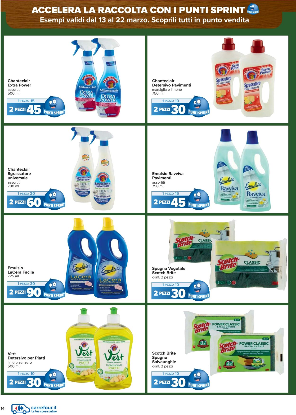 Volantino Carrefour 13.03.2026 - 23.03.2026