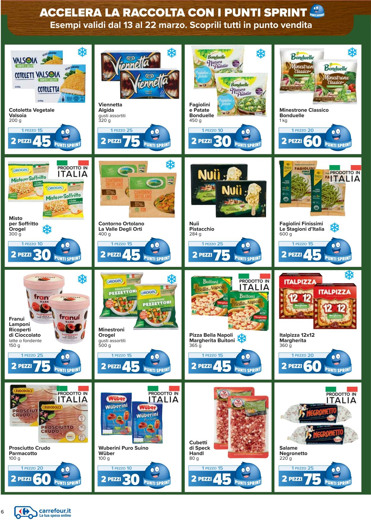 Volantino Carrefour 13.03.2026 - 23.03.2026
