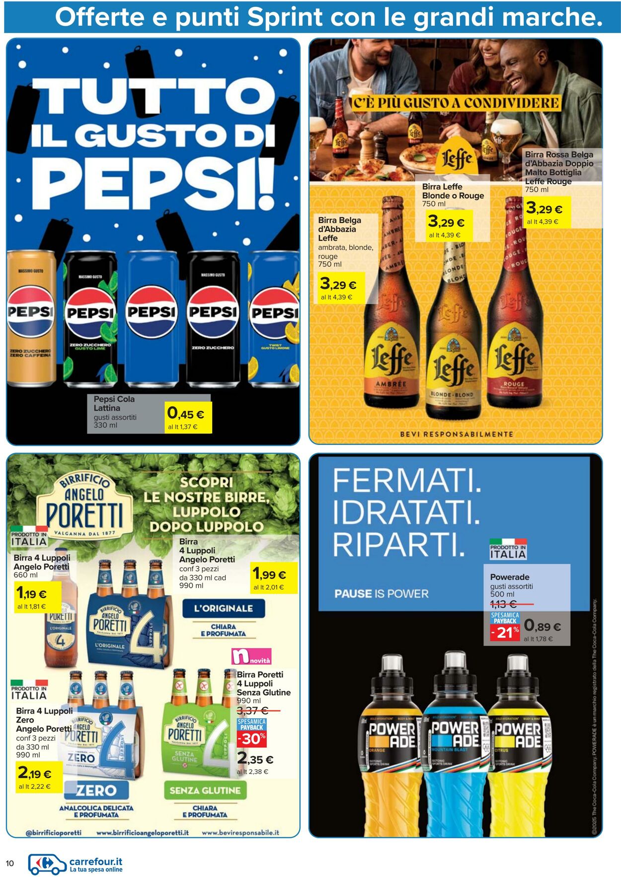 Volantino Carrefour 21.08.2025 - 04.09.2025