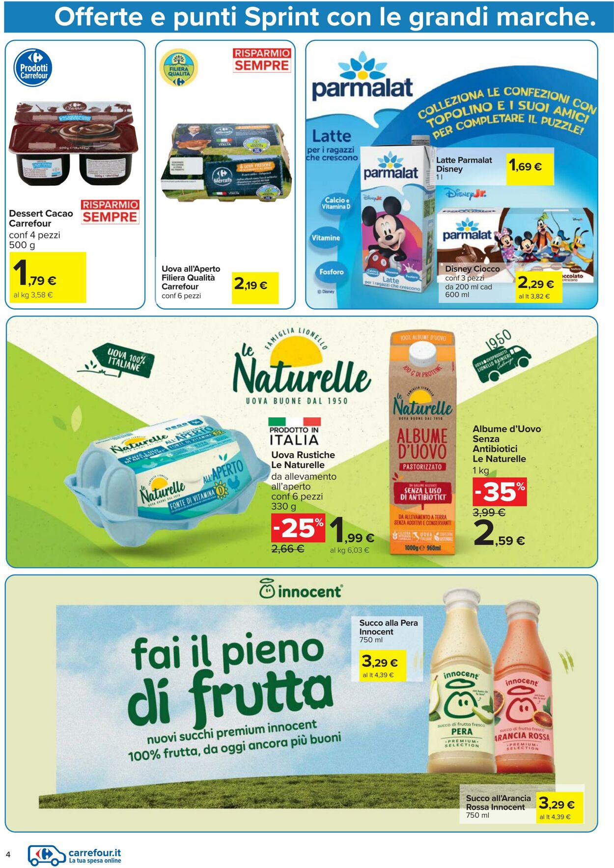 Volantino Carrefour 21.08.2025 - 04.09.2025