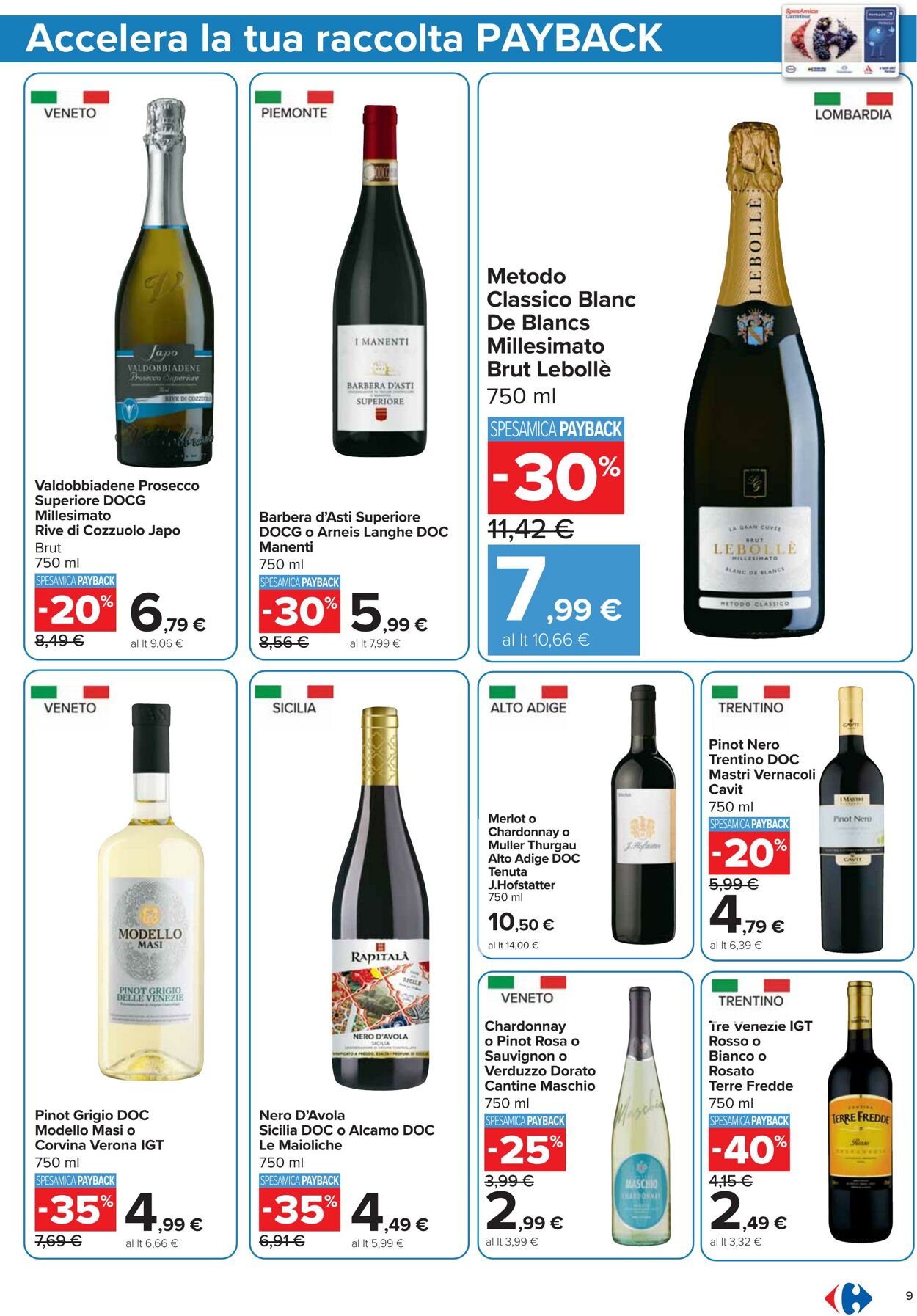 Volantino Carrefour 03.01.2025 - 15.01.2025