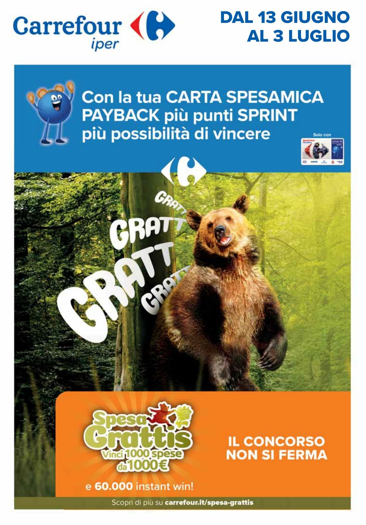 Volantino Carrefour 13.06.2024 - 03.07.2024