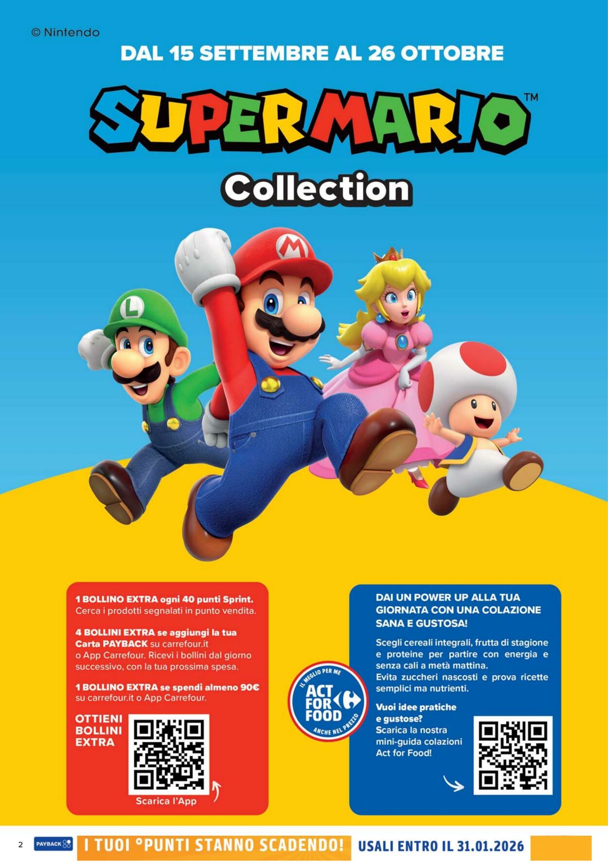 Volantino Carrefour 26.09.2025 - 09.10.2025