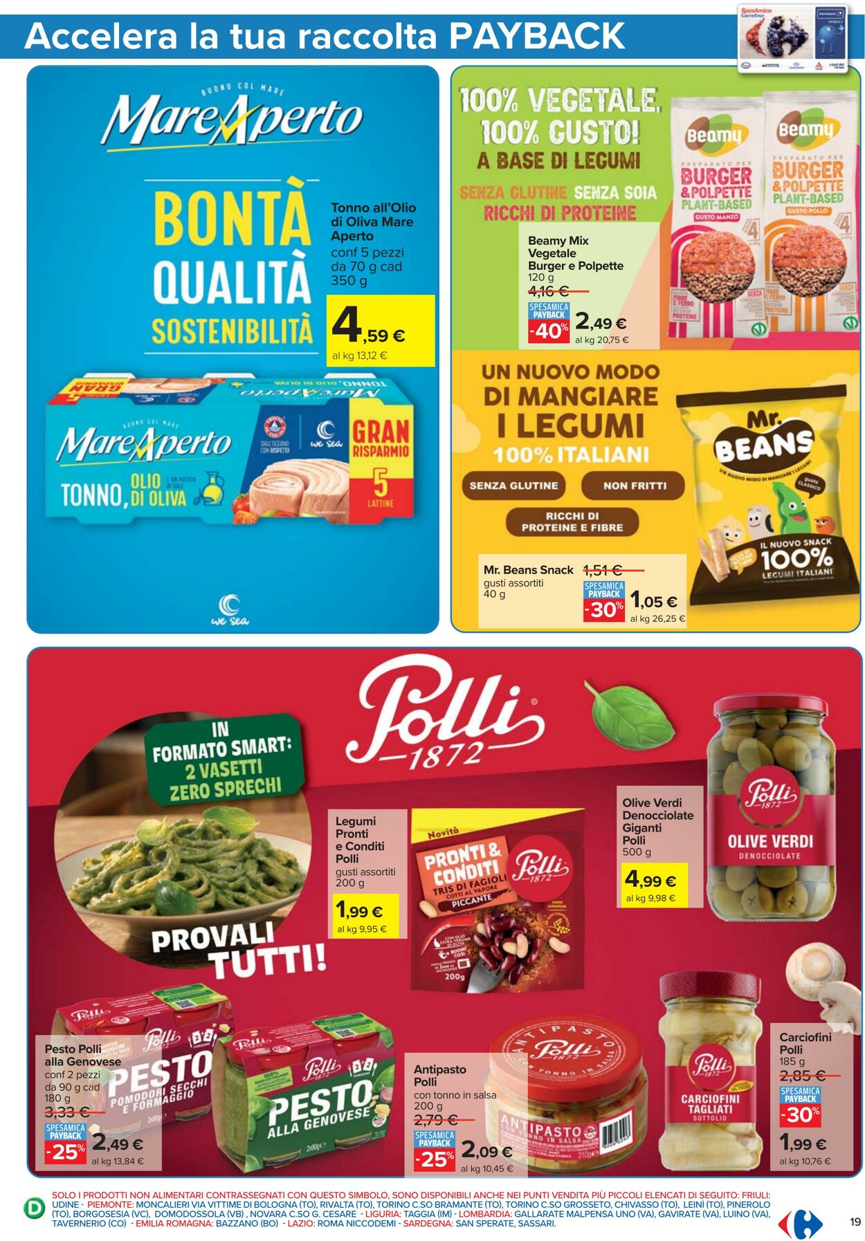 Volantino Carrefour 26.09.2025 - 09.10.2025