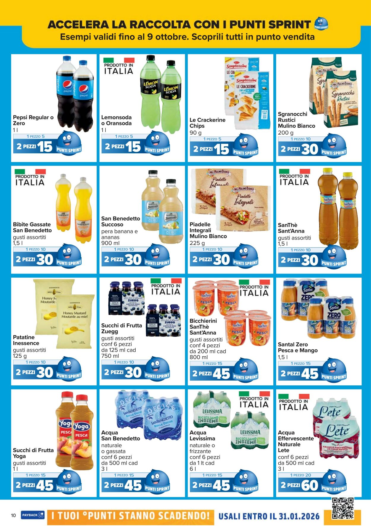 Volantino Carrefour 26.09.2025 - 09.10.2025