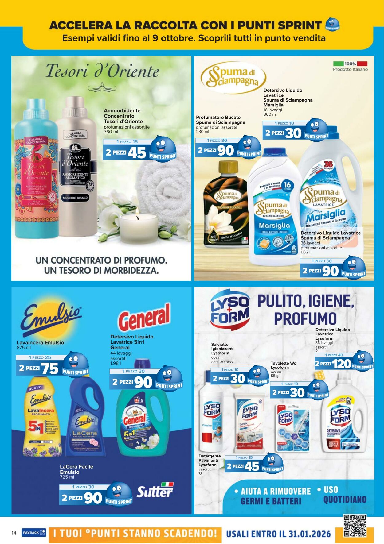 Volantino Carrefour 26.09.2025 - 09.10.2025
