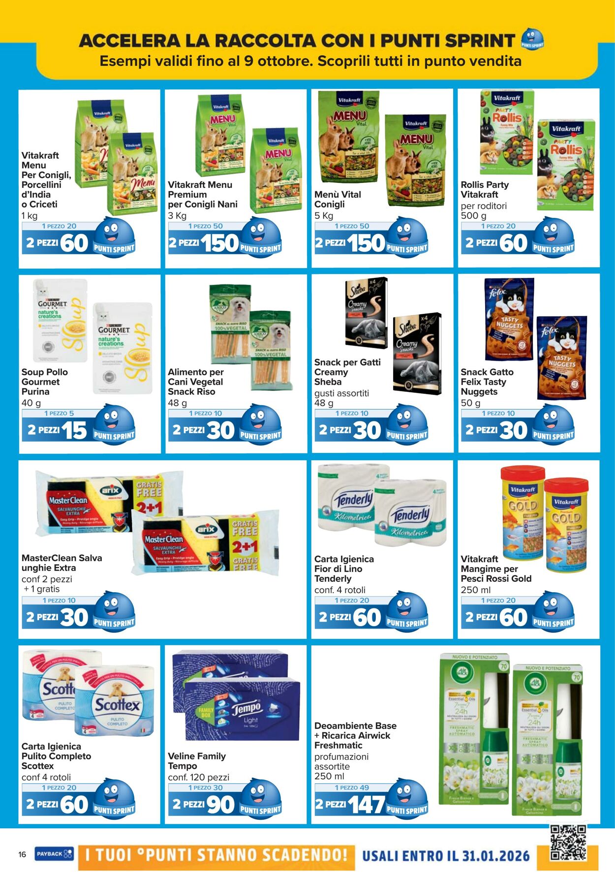 Volantino Carrefour 26.09.2025 - 09.10.2025