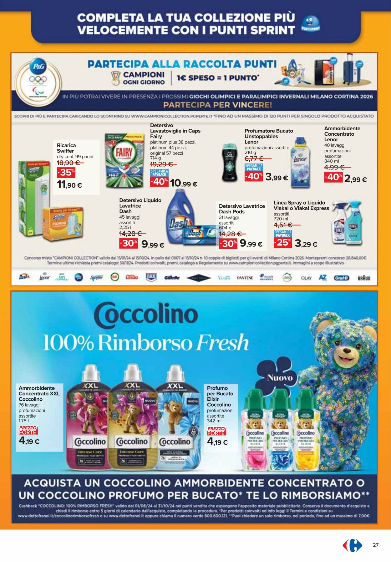 Volantino Carrefour 11.10.2024 - 23.10.2024