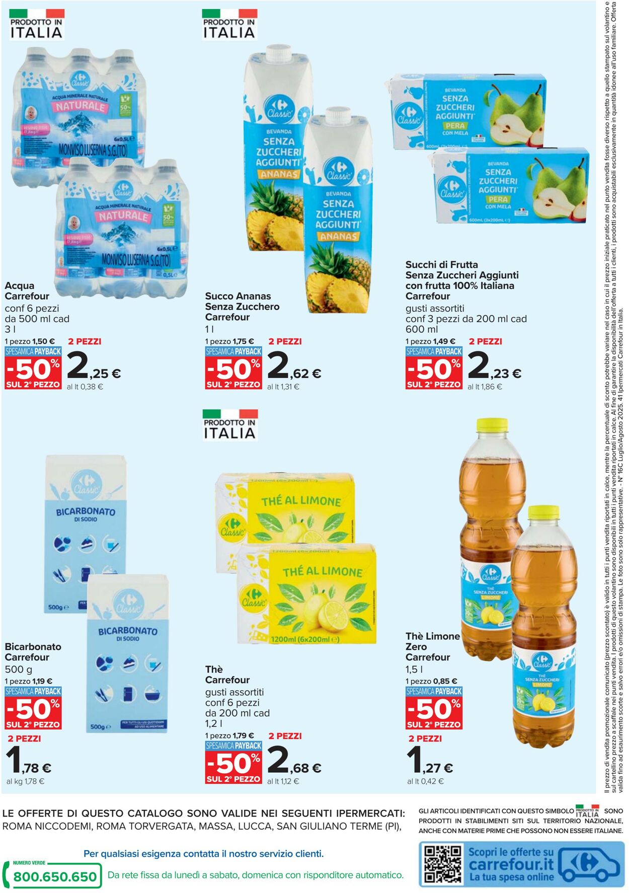 Volantino Carrefour 14.07.2025 - 06.08.2025