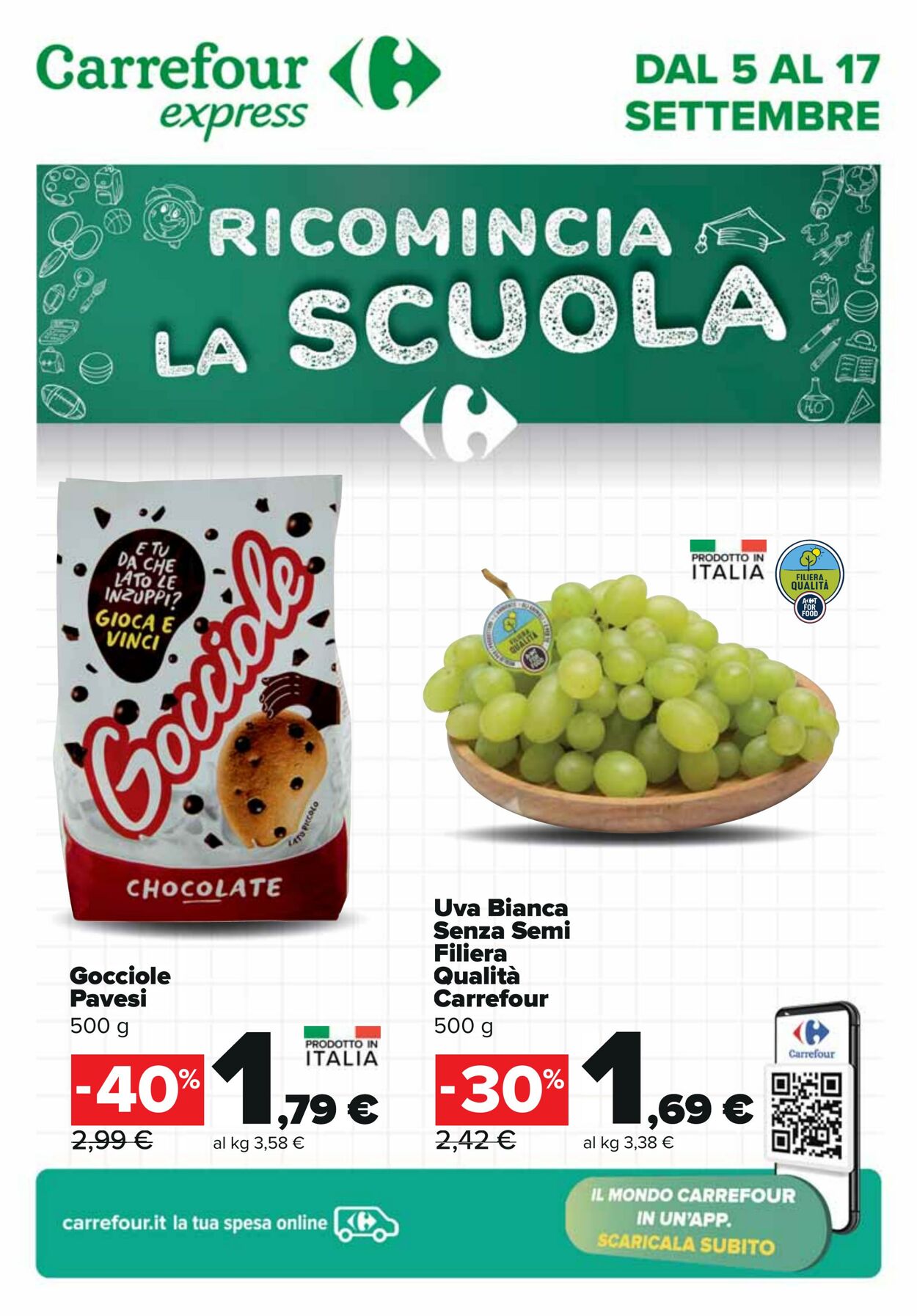 Volantino Carrefour 05.09.2024 - 17.09.2024