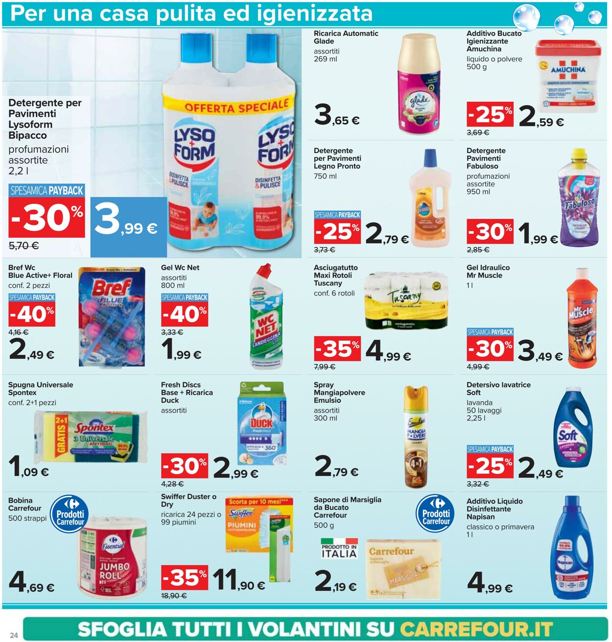 Volantino Carrefour 03.01.2025 - 15.01.2025