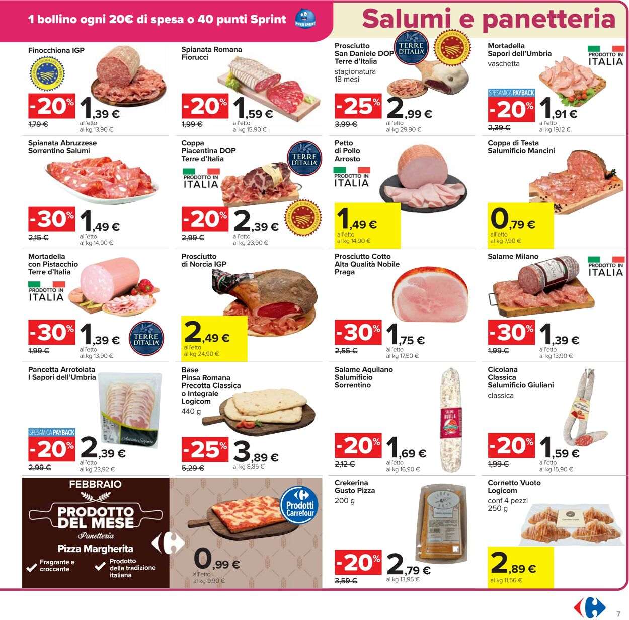 Volantino Carrefour 28.01.2025 - 06.02.2025