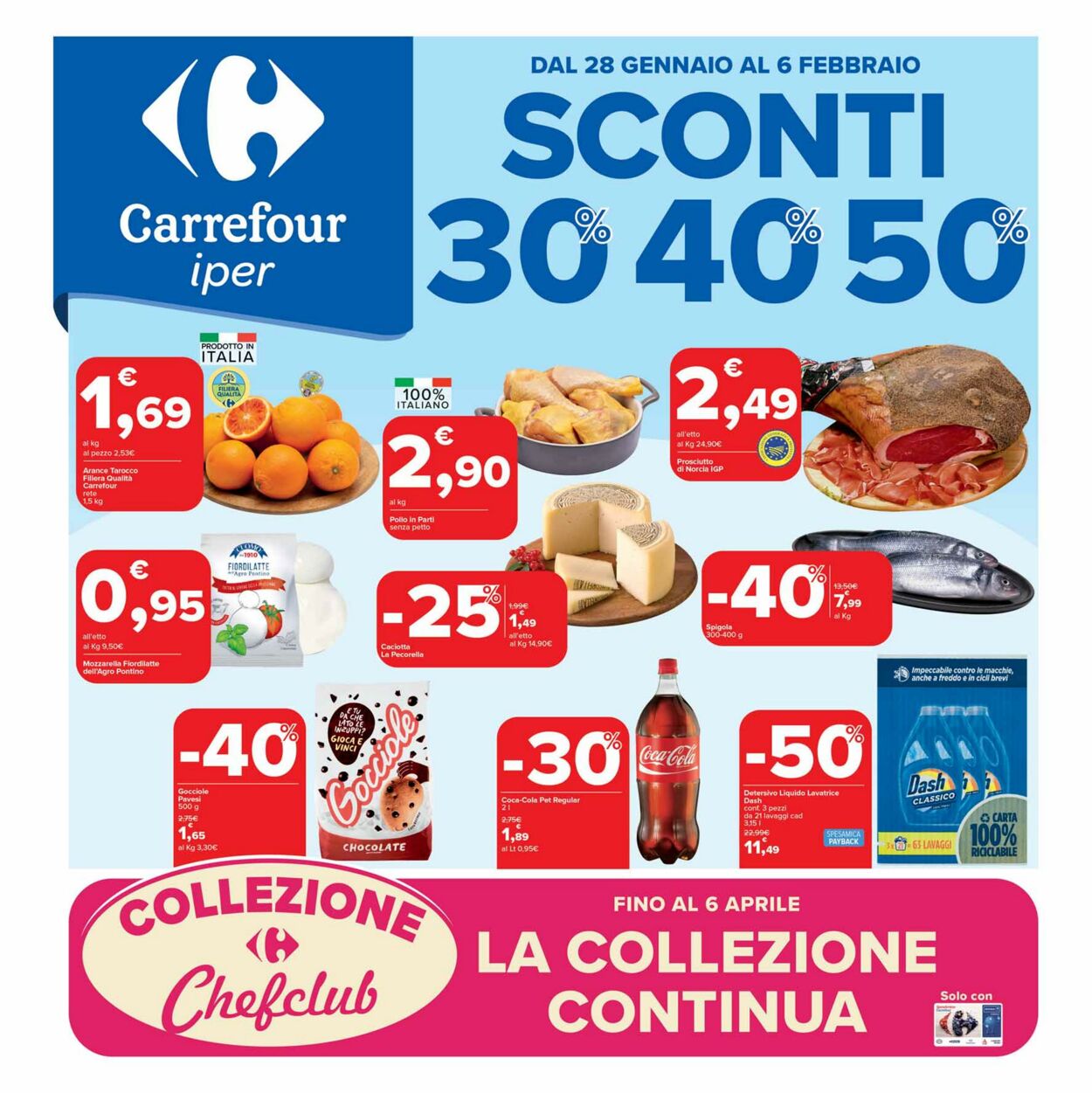 Volantino Carrefour 28.01.2025 - 06.02.2025