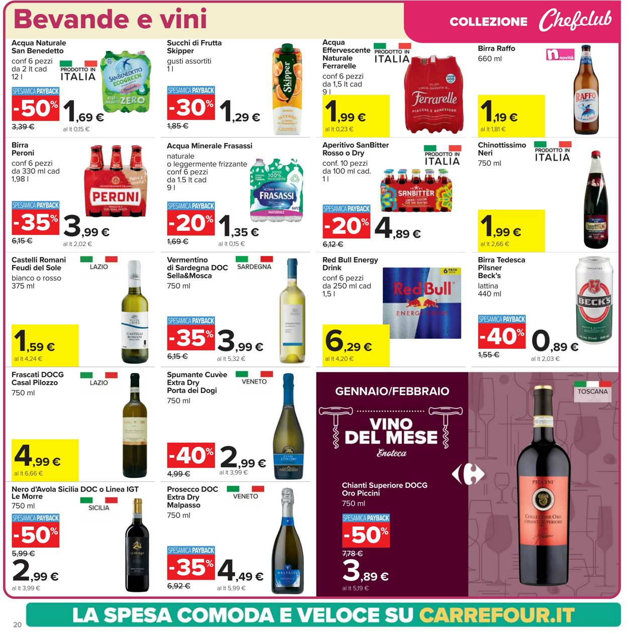 Volantino Carrefour 28.01.2025 - 06.02.2025