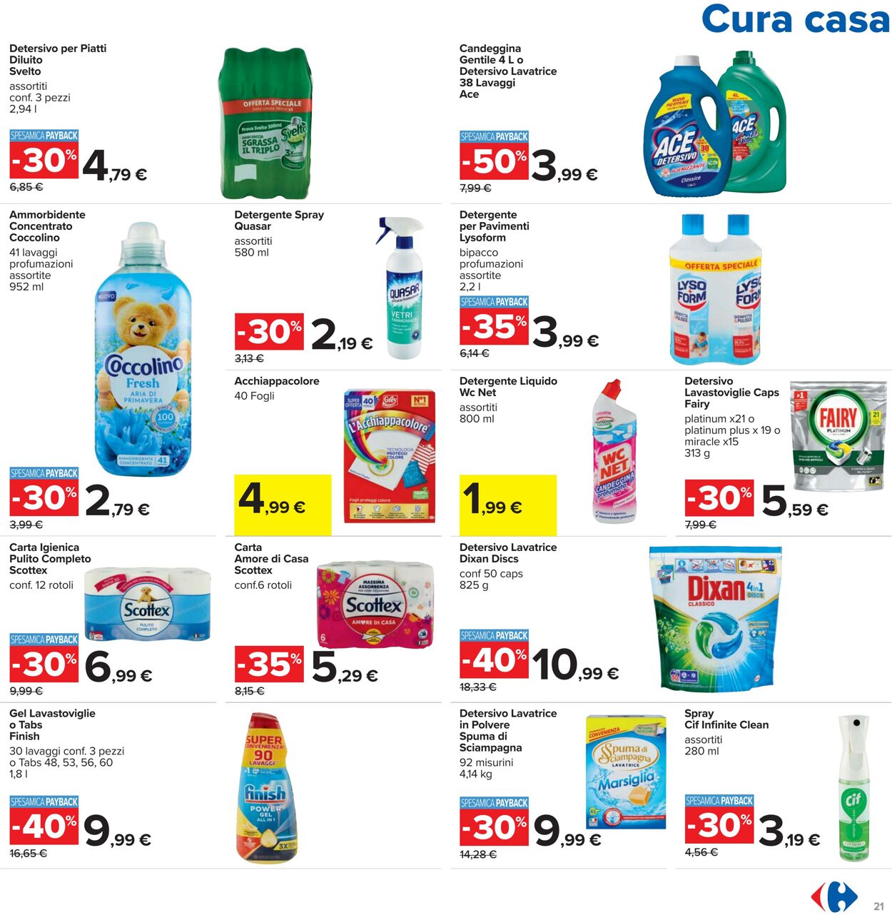 Volantino Carrefour 21.08.2025 - 04.09.2025