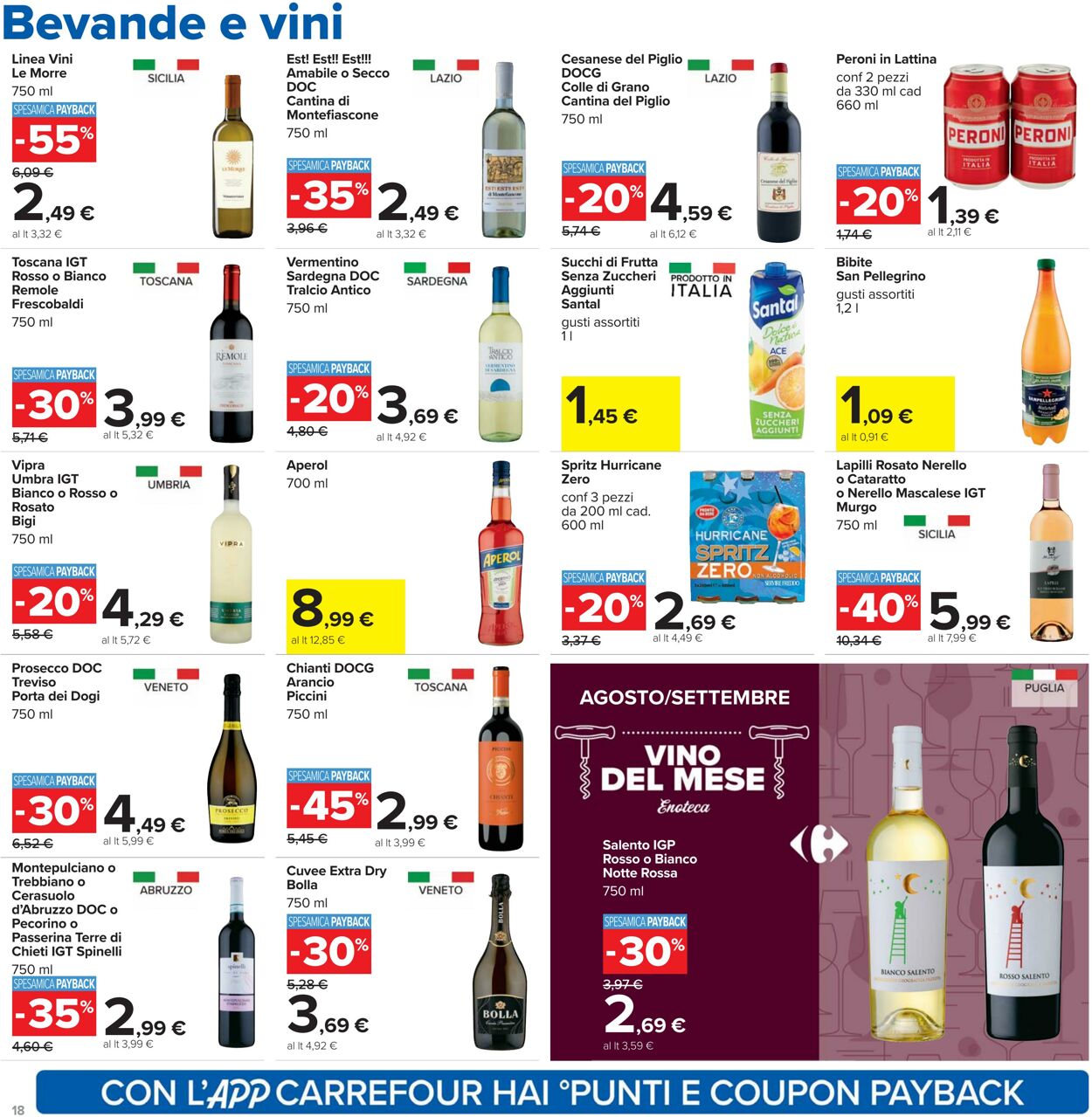 Volantino Carrefour 21.08.2025 - 04.09.2025