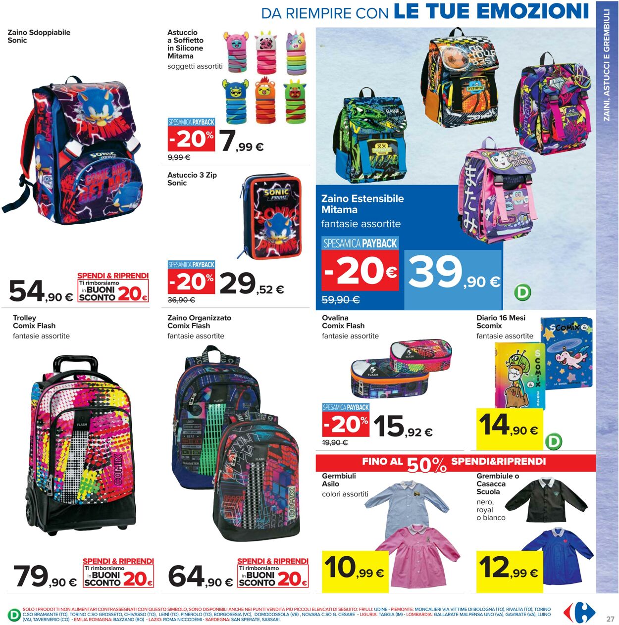 Volantino Carrefour 21.08.2025 - 04.09.2025