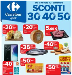 Volantino Carrefour 21.08.2025 - 04.09.2025