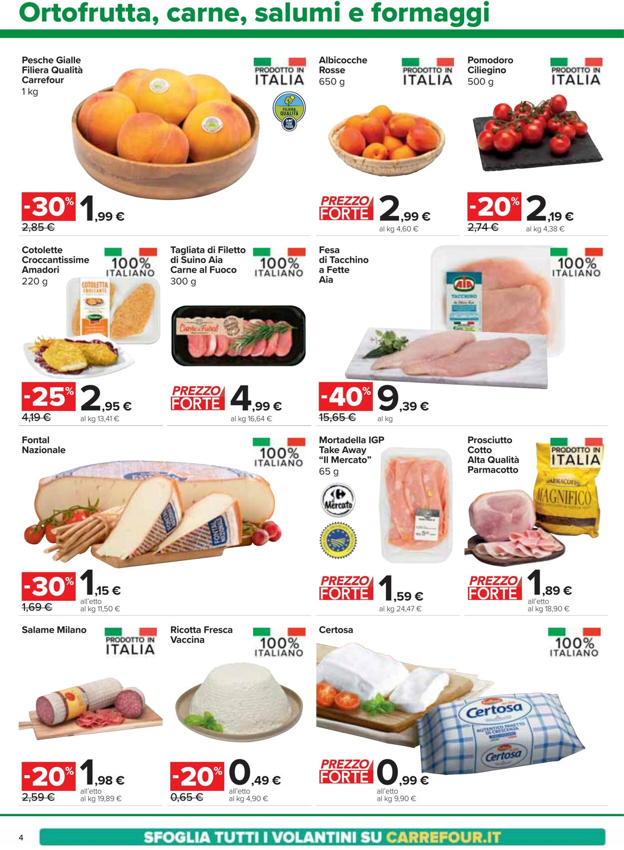 Volantino Carrefour 25.07.2024 - 06.08.2024