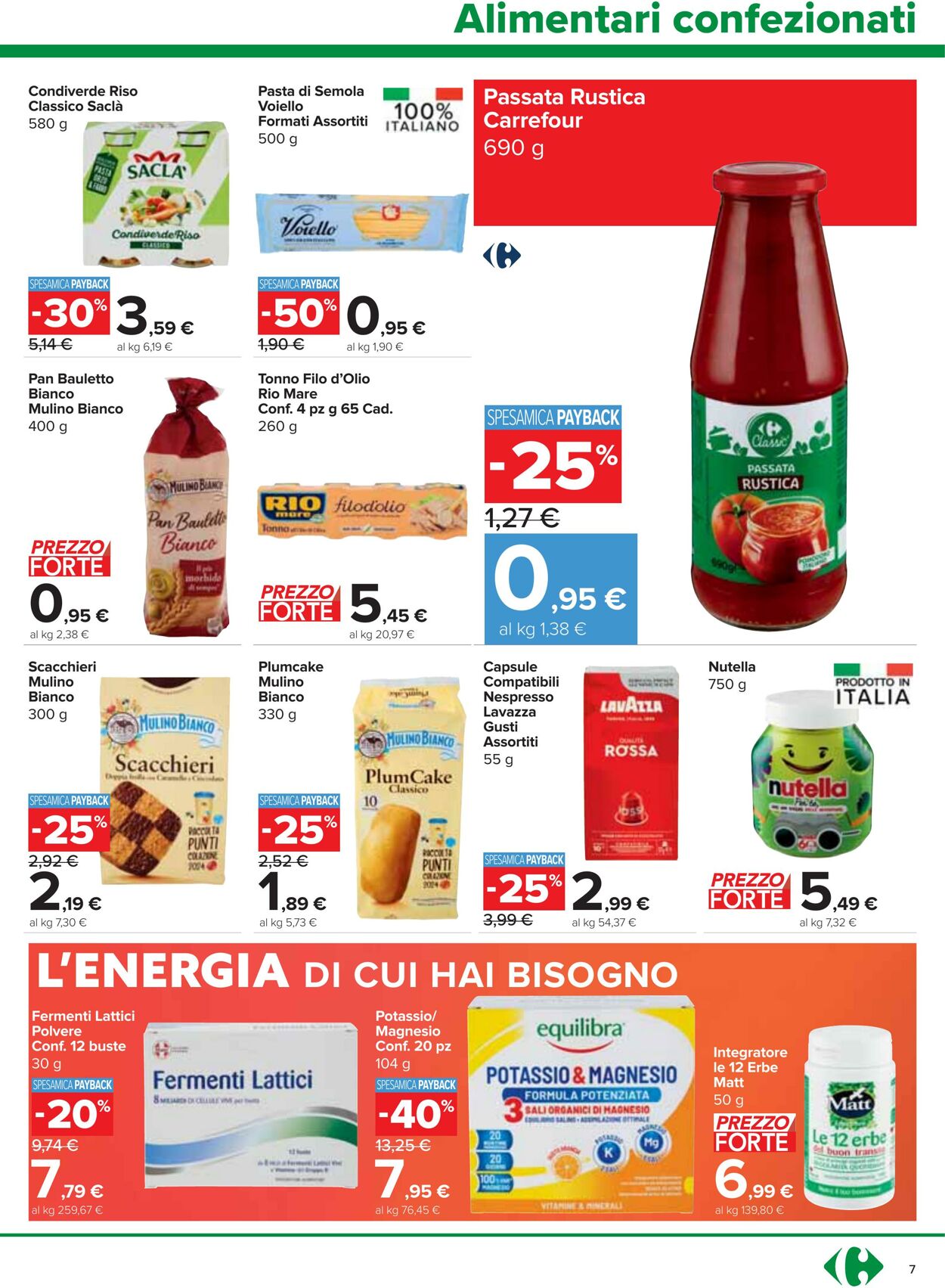 Volantino Carrefour 25.07.2024 - 06.08.2024