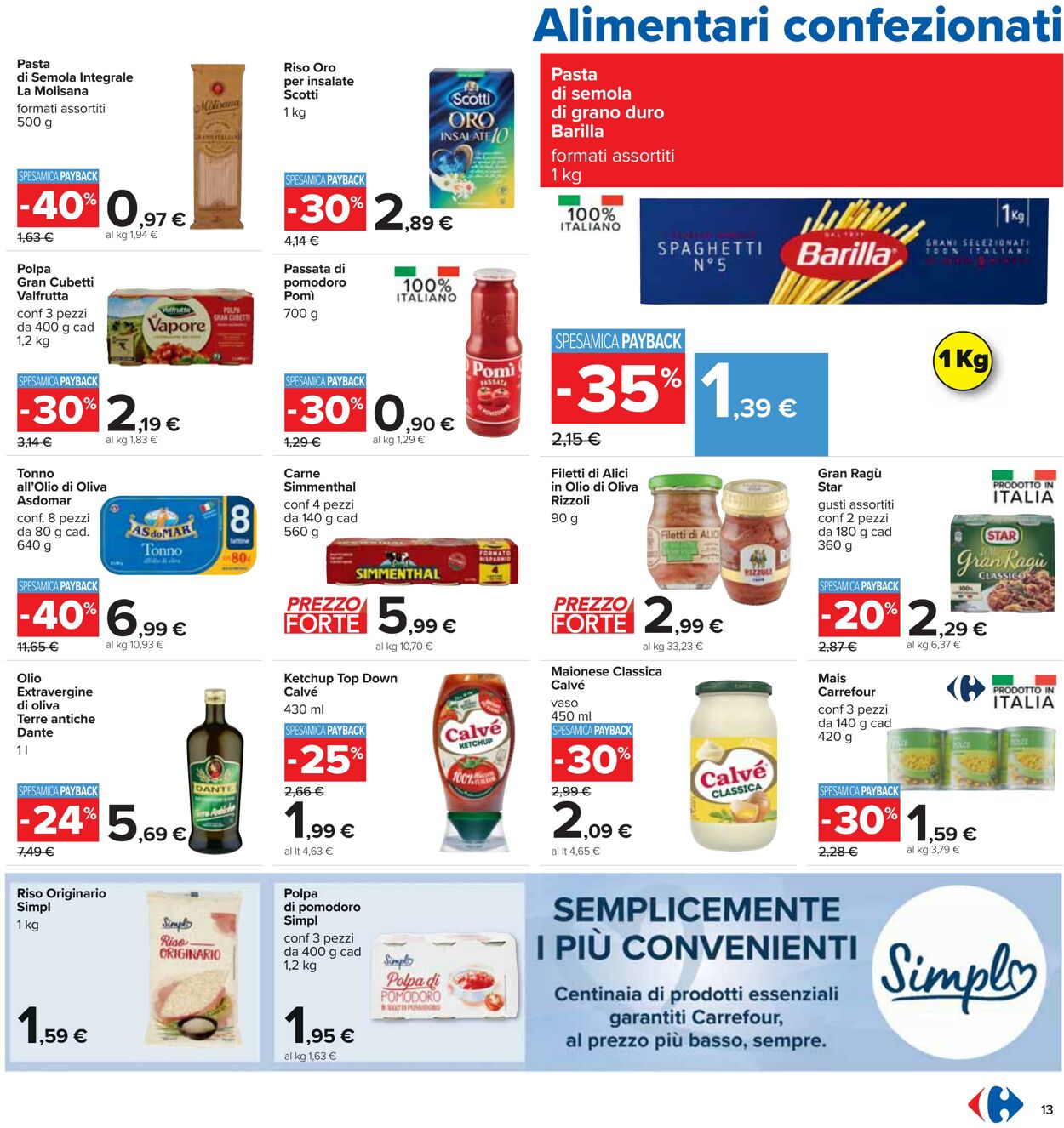 Volantino Carrefour 13.07.2023 - 26.07.2023