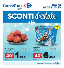 Volantino Carrefour 13.07.2023 - 26.07.2023