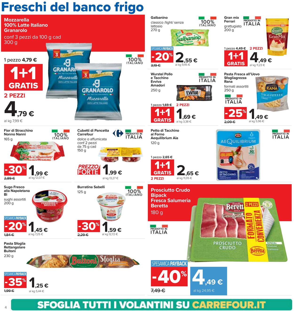 Volantino Carrefour 25.07.2024 - 07.08.2024