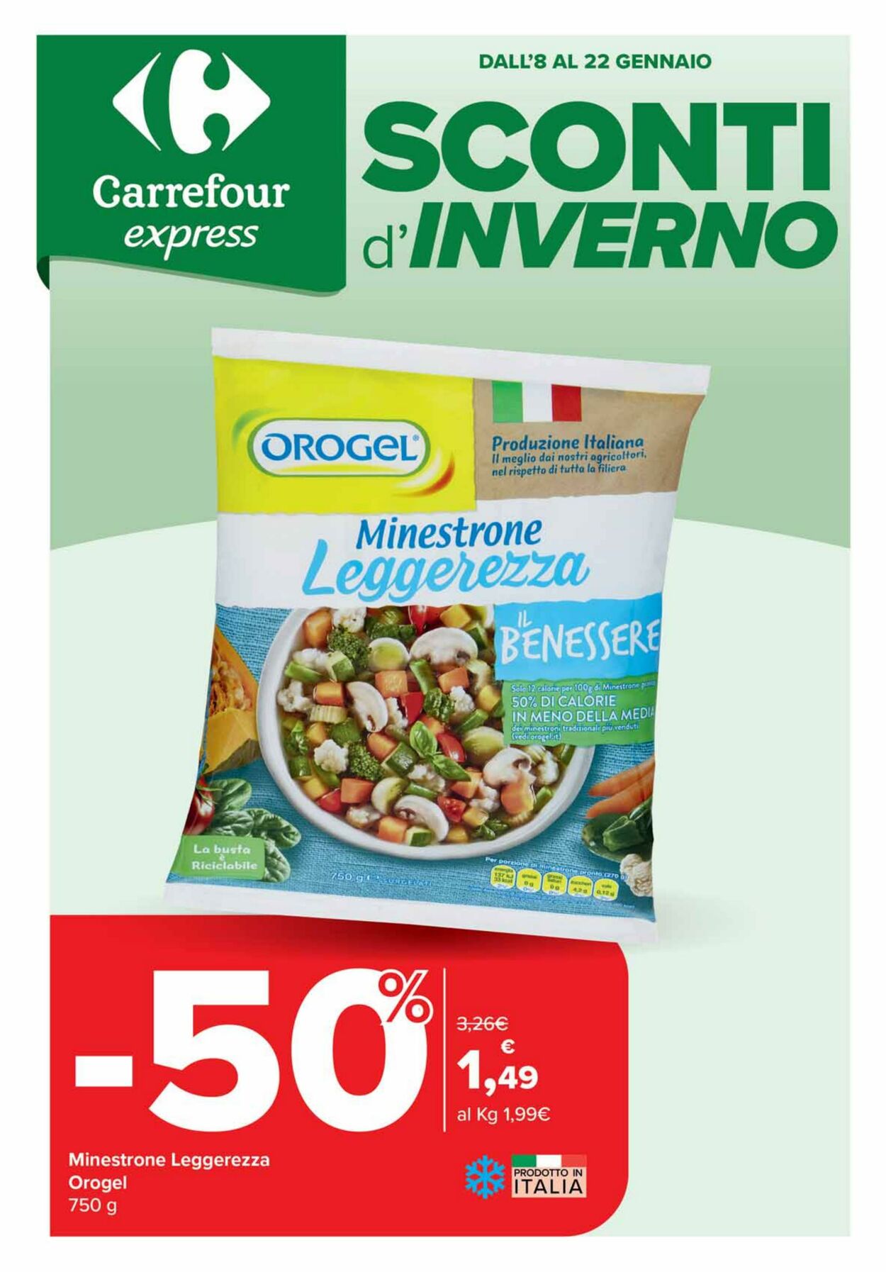 Volantino Carrefour 08.01.2025 - 22.01.2025